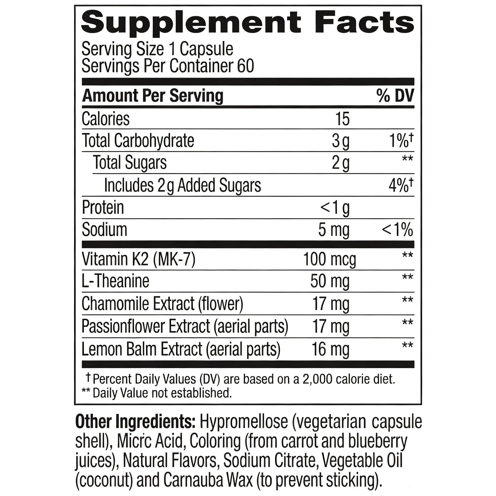 Vitamin K2 MK7 100mcg - Image 2